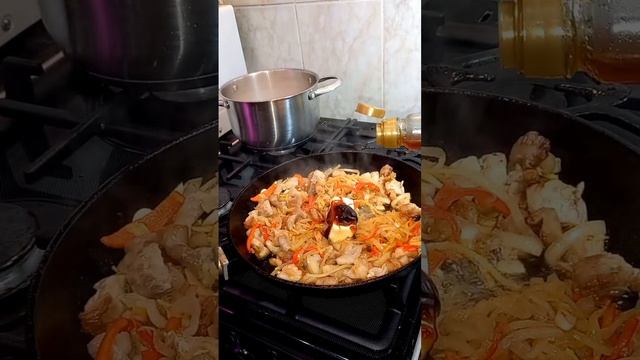 Свинина от Кашевара #shorts #кашеваръ #свинина #рецепт #Азия #свининапоазиатски #рис