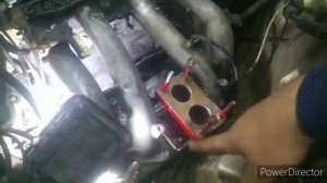 124 Mercedes первый запуск на карбюраторе часть 4