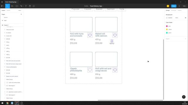 Figma Tutorial (Full Ver.) Food Delivery App UI Design in Figma + Free figma template смотреть онлайн
