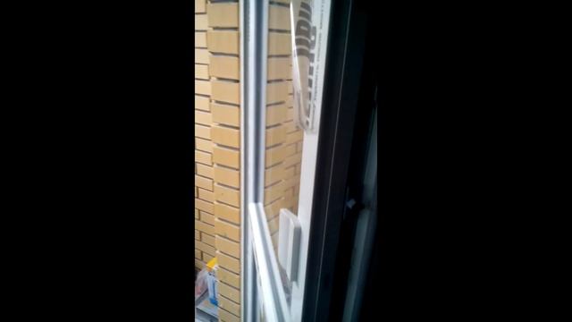 Балконный выход, остекление