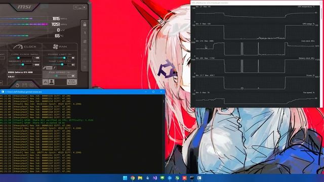 4090 Mining | ETHF+KASP | Windows смотреть онлайн