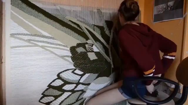 The Art of Making a Tapestry/ Искусство гобелена/ Ткачество на раме смотреть онлайн