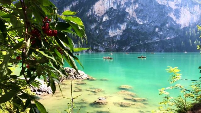 Lago di Braies | Dolomiti | Trentino Alto Adige | Italy | iPhone 8 Cinematic 4k смотреть онлайн