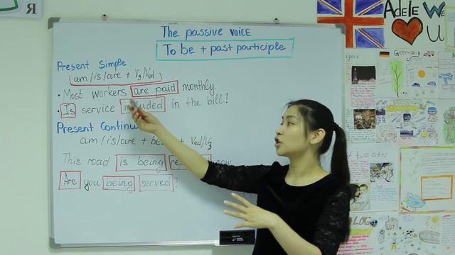 3. Intermediate level. The passive voice. смотреть онлайн