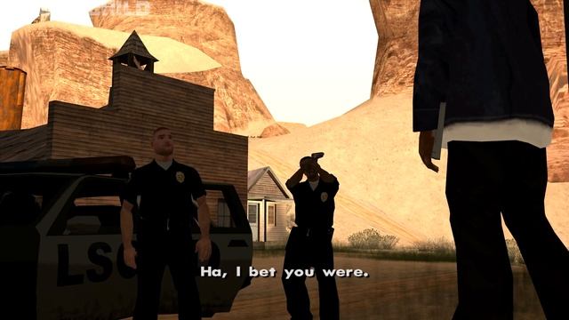 What happens if a Combine Harvester is used during High Noon? Casino mission 10 - GTA San Andreas смотреть онлайн