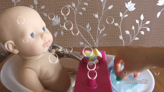 Baby Born Rain Fun Shower and Interactive Bath! Baby Born Baby Annabell Evening Bedtime Care Routin смотреть онлайн