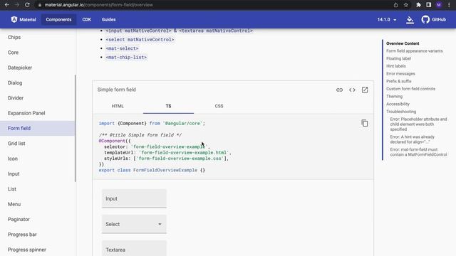 Learn Angular Material | Part #12 | Angular Material Form Field | Angular Material for Beginner смотреть онлайн