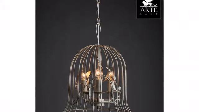 Люстра Arte Gabbia A1878SP-3WG обзор: светильник Arte Gabbia A1878SP-3WG 120 Вт, где купить смотреть онлайн