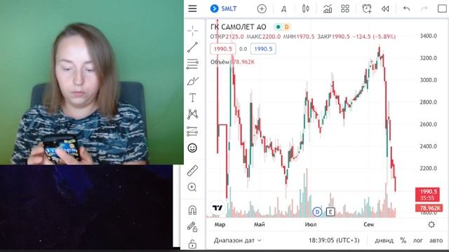 #1 Инвестиции в акции Самолет. Московская биржа. смотреть онлайн