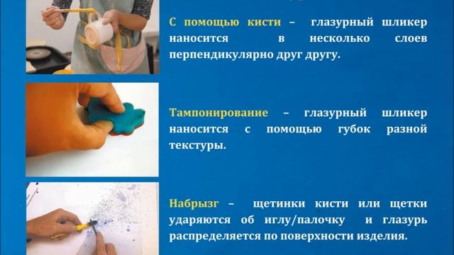 Глазурование цветной глазурью смотреть онлайн