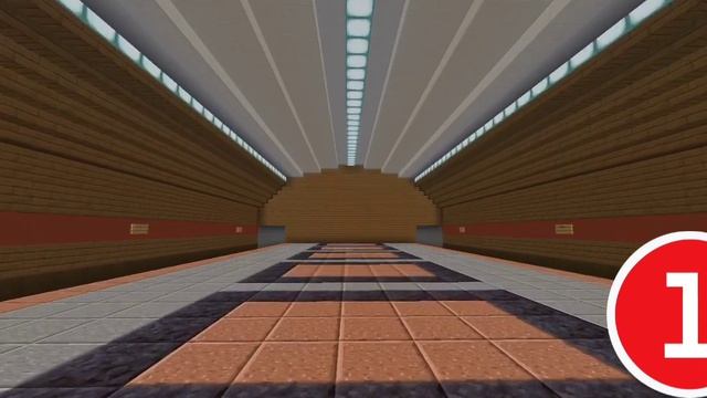 Станция "Черкизовская" (MetroBuilders №3)Алексеевcкое метро в Minecraft PE 1.20 смотреть онлайн