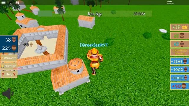 СЕКРЕТНЫЙ СПОСОБ СТАТЬ КОРОЛЕМ И СОЗДАЮ СВОЮ ЦИВИЛИЗАЦИЮ ROBLOX Civilization Simulator смотреть онлайн