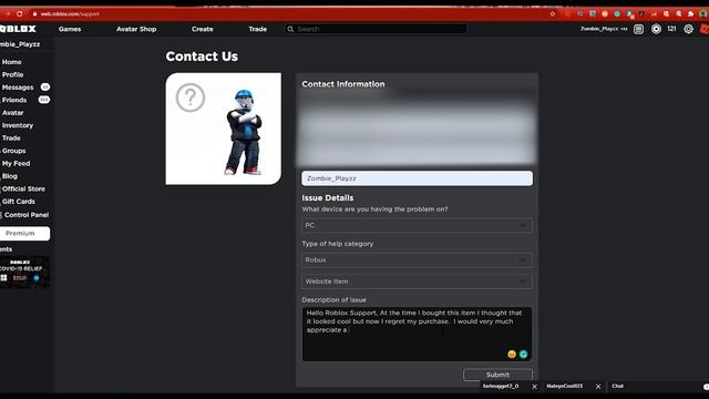How To Refund Any Item On Roblox WORKING 2020! HOW TO GET FREE ROBUX! смотреть онлайн