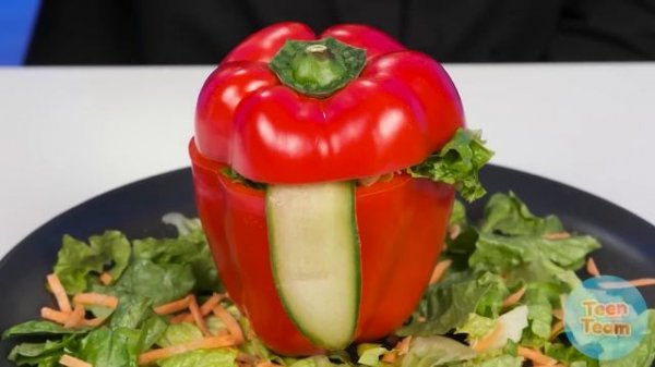 Wednesday vs Grandma Cooking Challenge | Easy Secret Hacks and Gadgets by TeenTeam Challenge