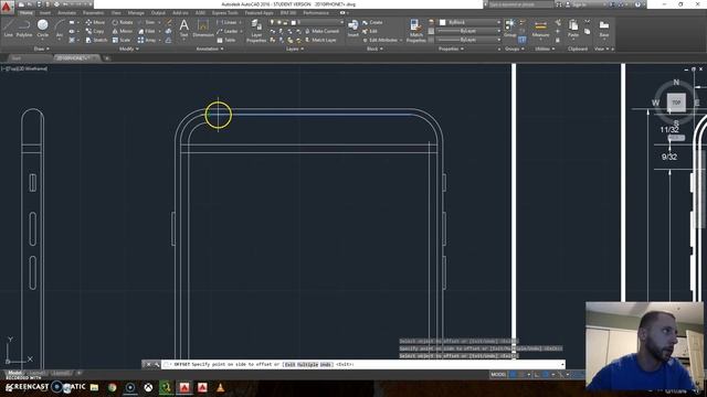 iPhone7Plus Part B - AUTODESK AUTOCAD 2D PLAN смотреть онлайн