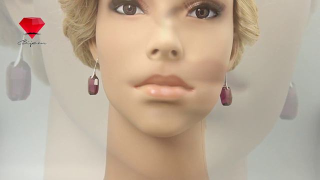 Bije.ru: Серьги с крупными фиолетовыми кристаллами Сваровски Doris (Дорис) смотреть онлайн