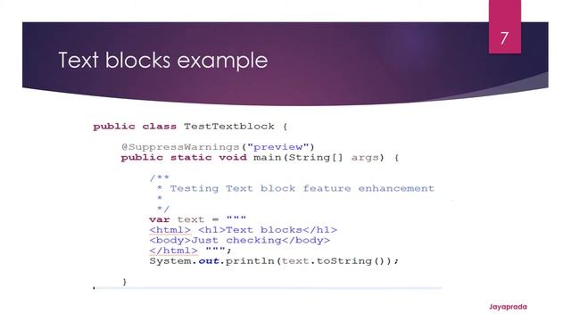 JAVA 13 New features смотреть онлайн