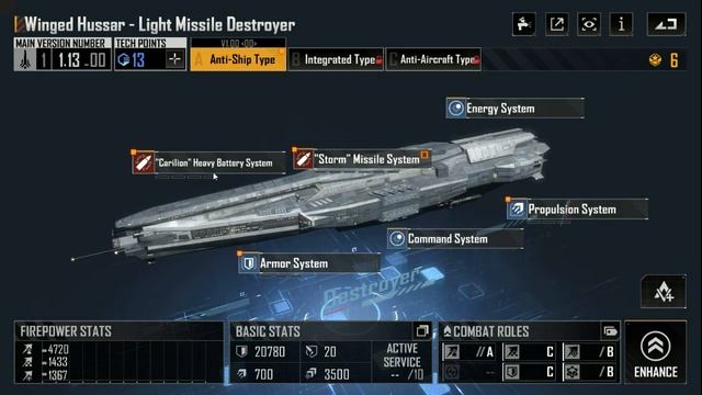 Ship guide Infinite Lagrange: AC721 Heavy ion cannon destroyer, first look on temp. blueprint(EN/US смотреть онлайн