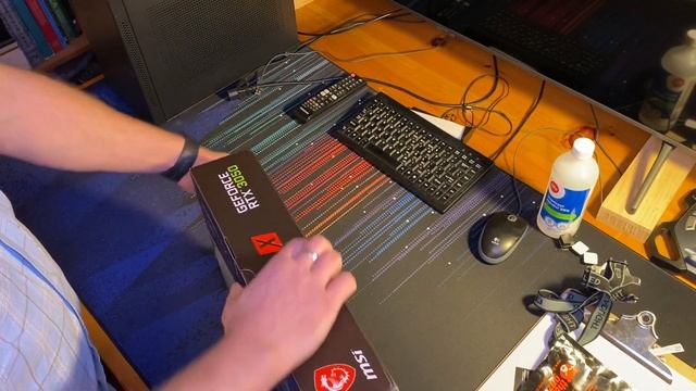 MSI 3050 Gaming X Unbox (benchmark coming) смотреть онлайн
