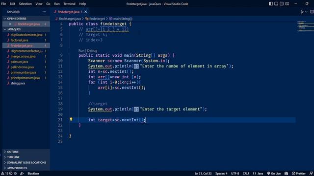 Searching for 'x' or 'k' with Java | @Visual_Coder смотреть онлайн