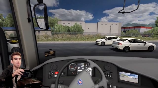 ОДИН ИЗ ЛУЧШИХ АВТОБУСОВ В ETS2 - Euro Truck Simulator 2 (1.38.1.3s) [#256] смотреть онлайн