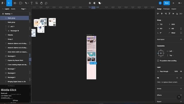 How to Create Modern Portfolio website in Figma | Landing Page Design Tutorial 2023 | смотреть онлайн