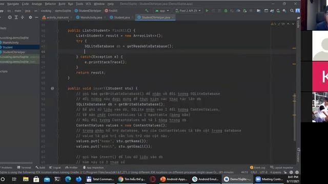 Android Sqlite смотреть онлайн