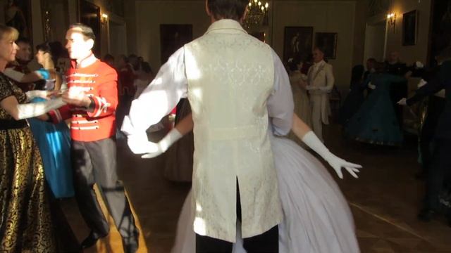 Бал в усадьбе «Куракиных» Степановское-Волосово 11.11.2018 г. вальс Миньон смотреть онлайн