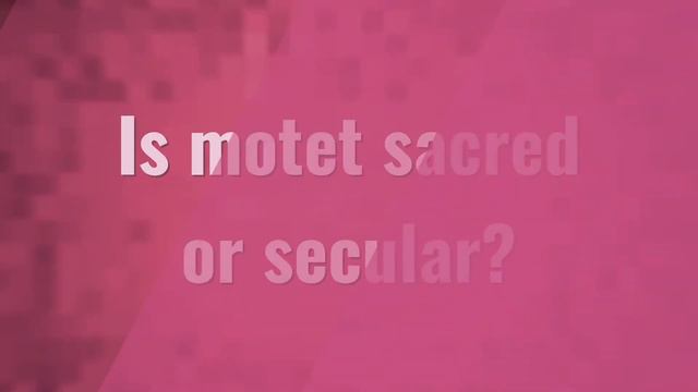 What is a secular song? смотреть онлайн