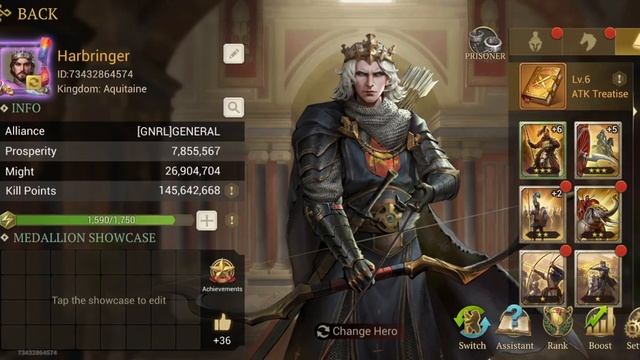 GAME OF EMPIRE - TIPS F2P PEMULA AGAR KUAT SAAT WAR & KVK смотреть онлайн