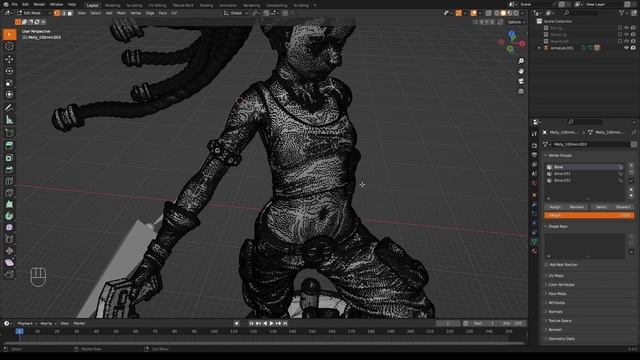 Changing the pose of a downloaded stl model in Blender смотреть онлайн
