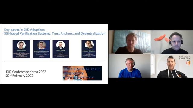 Panel Dis-Adoption SSI based Verification System, Trust Anchors, & Decentralization смотреть онлайн