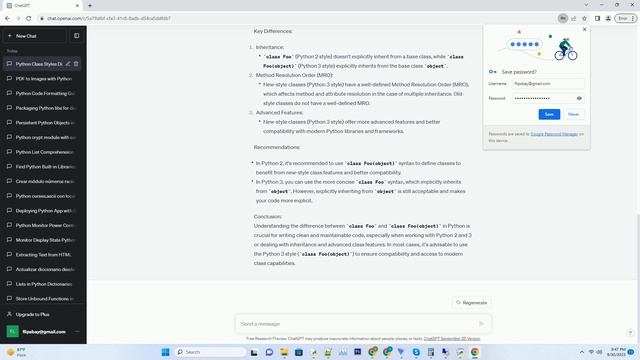 Difference between class foo and class foo object in Python смотреть онлайн