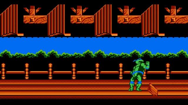 Teenage Mutant Ninja Turtles - Tournament Fighters Walkthrough NES HD 1080p смотреть онлайн