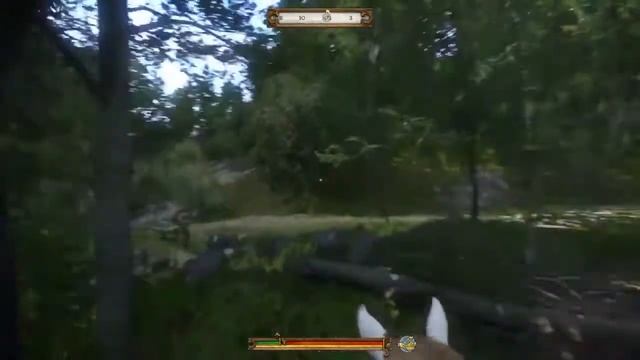 Kingdom Come Deliverance Путешествие через карту (Размер карты - 16 кв. км) смотреть онлайн