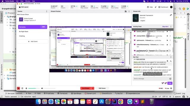 Part 8 | Selenide + Junit5 Web Automation Framework | OrangeHRM Automation | Live Coding | смотреть онлайн