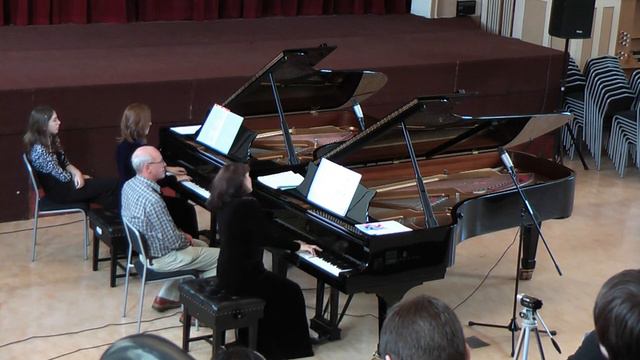 Pancho Vladigueroff - Pesen/песен (Song/Chant) (from 'Bulgarian Suite') Opus 21 No. 2 for 2 pianos смотреть онлайн