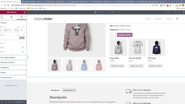 ✅ Cambiar PÁGINA PRODUCTO de WooCommerce ? con Elementor Pro смотреть онлайн