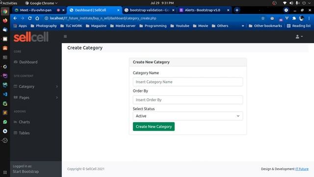 PHP Live Project | Buy and Sell | Class - 12 | Category Create смотреть онлайн