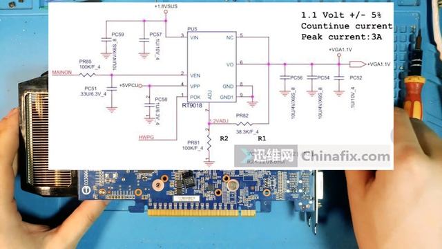 "Ошибка новичка" или фэйл при ремонте видеокарты Gigabyte GTX660. смотреть онлайн