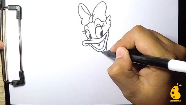 How to Draw Daisy Duck | Disney Toons смотреть онлайн