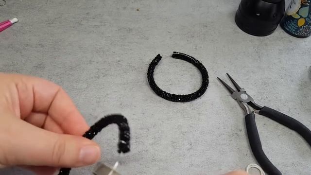 Как сделать серьги кольца. DIY earrings смотреть онлайн