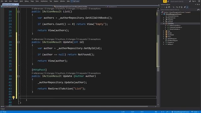 19# Asp.Net Core 2.0 MVC - Author Controller смотреть онлайн