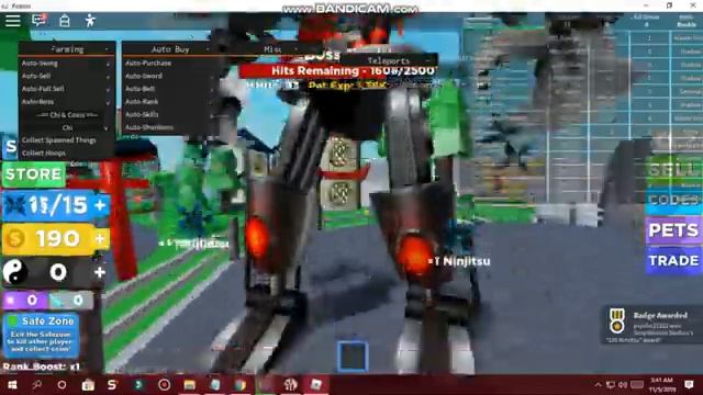 NEW OP! ROBLOX SCRIPT! - NINJA LEGEND GUI! [ Autofarm, AutoCollect, Teleportation & Many More! ] смотреть онлайн