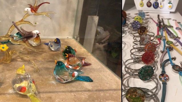 Магазин муранского стекла на о.Мурано Венеция Италия: MURANO CLUB VENEZIA смотреть онлайн