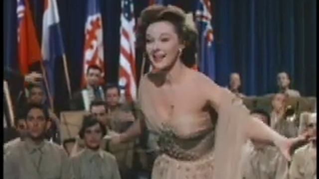 Susan Hayward as Jane Froman-America the Beautiful Medley смотреть онлайн