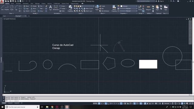AutoCad 2020 - [CURSO COMPLETO] // Tips 04 Object Snap (Referencia a Objetos) смотреть онлайн