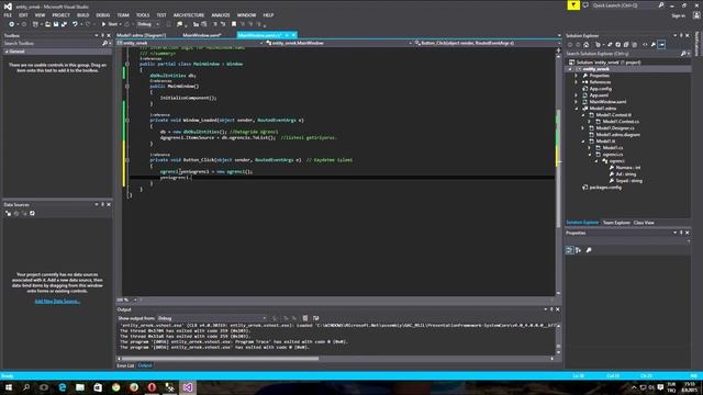 WPF Entity Framework Select - Insert - Update - Delete смотреть онлайн