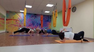 Аэройога, йога в гамаках. Практика для начинающих.