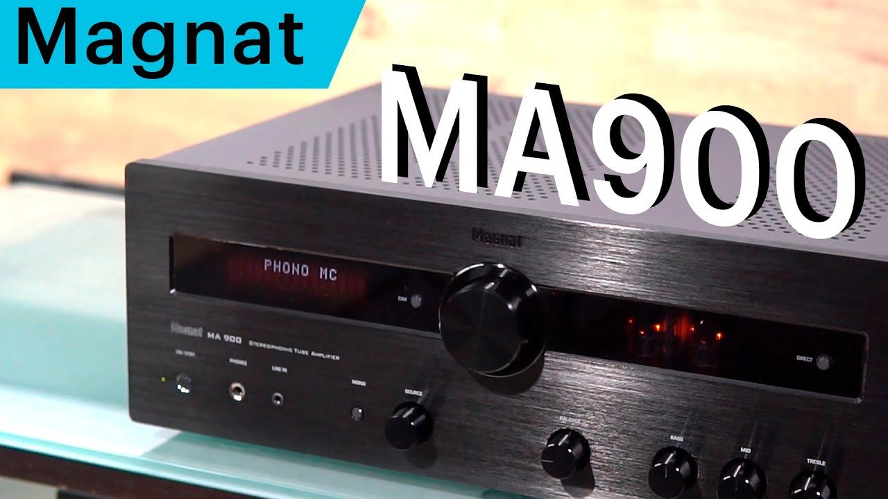 Полуламповый и ЦАПнутый. Стереоусилитель Magnat MA 900 смотреть онлайн